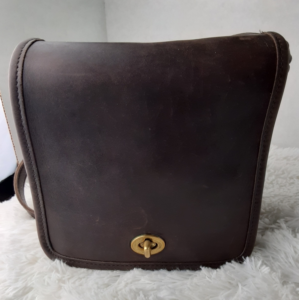Vintage Leather Coach Legacy Trailbag